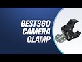 Best360 aluminium camera clamp the best 360 accessory for timelapses bike  scooter rides