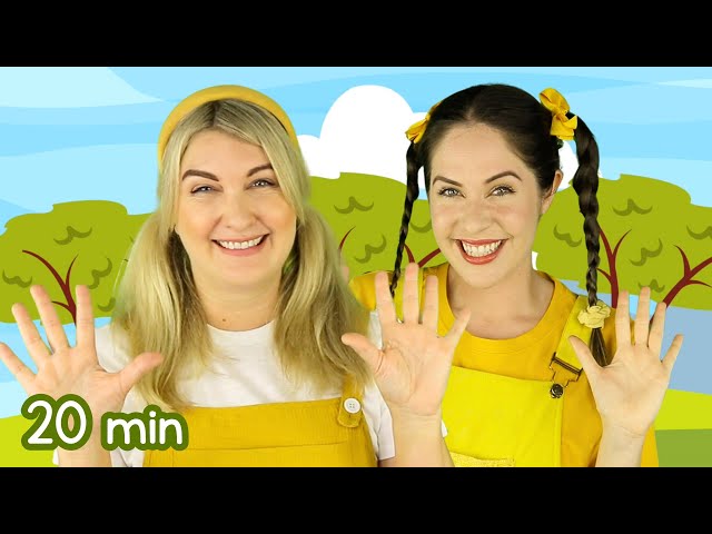 Open Shut Them | 20 minutes of fingerplay songs for kids class=