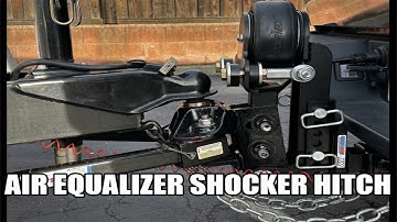 Air Equalizer Shocker Hitch Installation & Video Showing How It Works (My Personal Review) Part #1