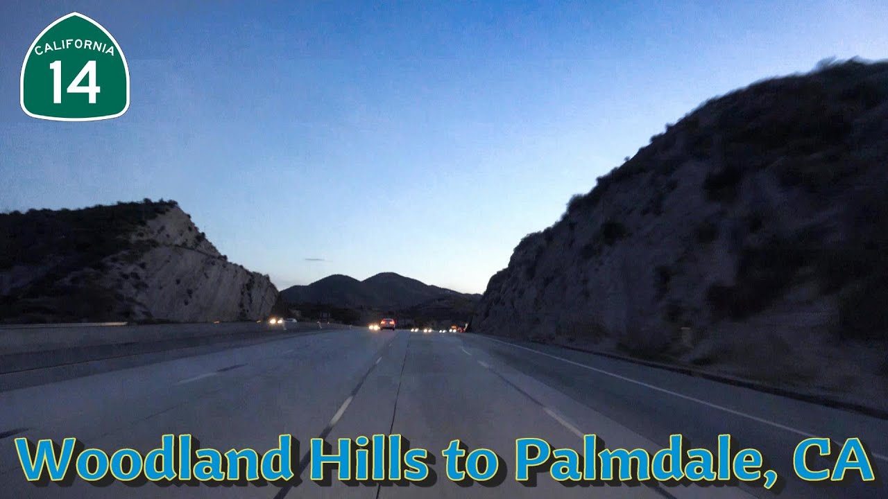 US-101 SB to I-405 NB to CA-14 NB Antelope Valley Freeway - YouTube