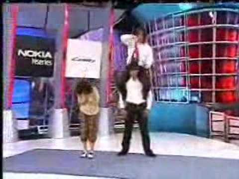 JeeJa (chocolate 2008) stunt show on Johjai TV Part 2/2