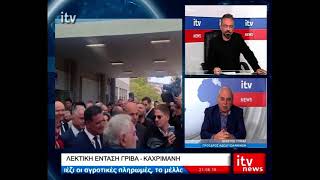 Ο Χρήστος Γρίβας, Πρόεδρος ΑΔΕΔΥ Ιωαννίνων, στο ITV - ITV Ειδήσεις 19/10/2026