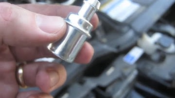 How to change the PCV valve on a 3800 V6 - Camaro - Firebird