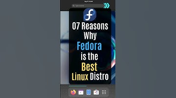 07 Reasons Why FEDORA is the BEST Linux Distro #linux #fedora #best