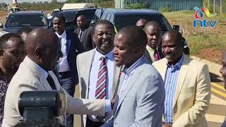 Mudavadi receives Ruto in Kitale for a two-day tour of Trans Nzoia county