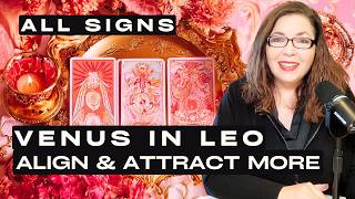 All Signs Venus in Leo - The Golden Vibe Money Loves | Tarot & Astrology