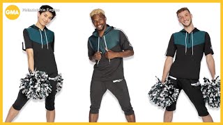Male NFL cheerleaders respond after facing some backlash