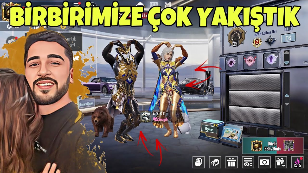 SEVDİĞİME KADIN FİRAVUN ALDIM OYUNCULUĞU DEĞİŞTİ! -PUBG MOBİLE