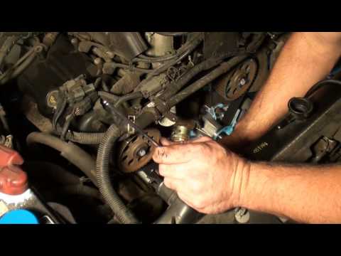 Part 2. Nissan 3.0 V6 timing belt, Water pump And thermostat