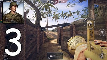 World War 2 - Battle Combat‏‏‏ Gameplay Walkthrough Part 3 (Android,IOS)