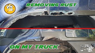 Dealing With RUST!!! Removing It And Fixing The Spot Nissan Xterra