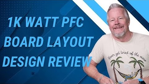 1kW PFC Circuit Board Layout Review Part 3 #powerfactorcorrection  #SMPS #UCC28180 #JATcollab