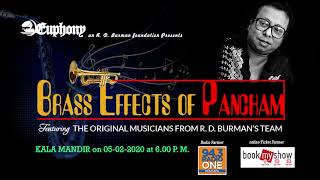 FM Promo of Brass Effects Of Pancham on 5th February 2020 @ Kala Mandir.