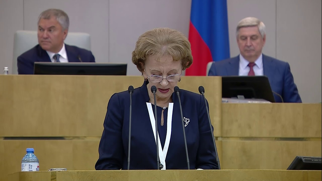 Discurs Zinaida Greceanîi, în plenul Dumei de Stat a Adunării Federale a Federaţiei Ruse