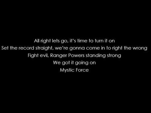 Chaka Blackmon   Power Rangers Mystic Force Theme Song Lyrics