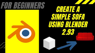 How to create a simple Sofa using Blender 2.93||Blender Beginners Tutorial