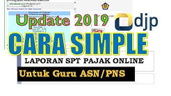 Cara Laporan SPT Pajak Online Efiling Guru ASN - Durasi: 12.57. 