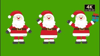 Santa Claus Green Screen Stock Video Footage for Free