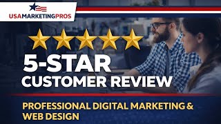 Website Design & SEO Agency in Northern Virginia | 5-Star Review for USA Marketing Pros