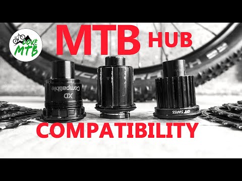 MTB HUB / Freehub COMPATIBILITY - How many GEARS Drivetrain??? 8, 9, 10, 11, 12 Speed