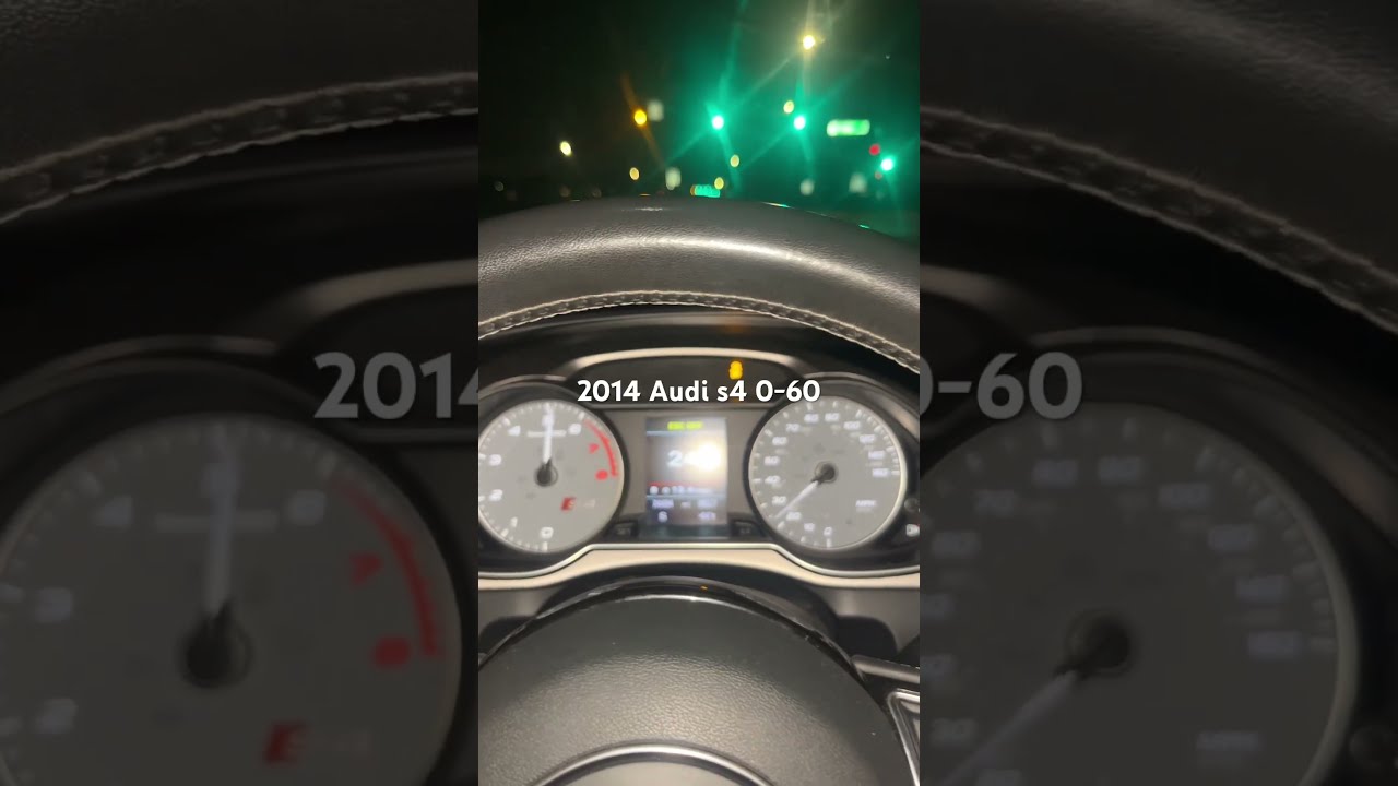 Stock 2014 Audi S4 0 60 Mph