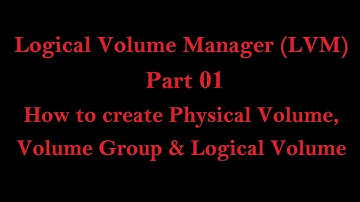Logical Volume Manager (LVM) - Part 01 (Tamil)