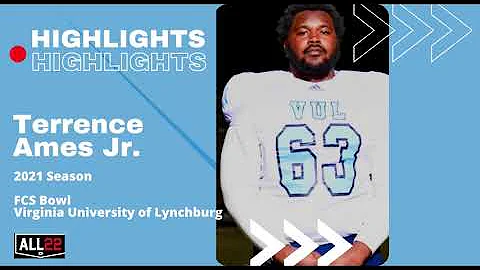 Terrence Ames Jr. Highlights - 2021 Season