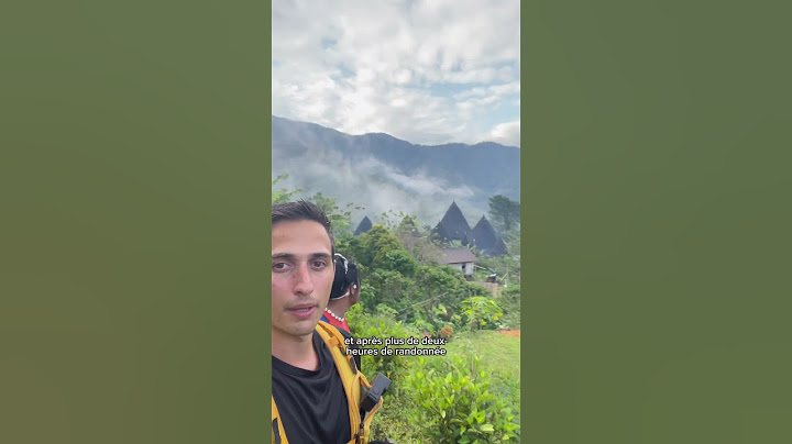 24h dans un  des plus vieux village traditionnel Indonésien! #voyage #shorts #vlogs