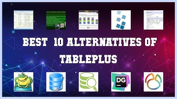 TablePlus | Top 27 Alternatives of TablePlus