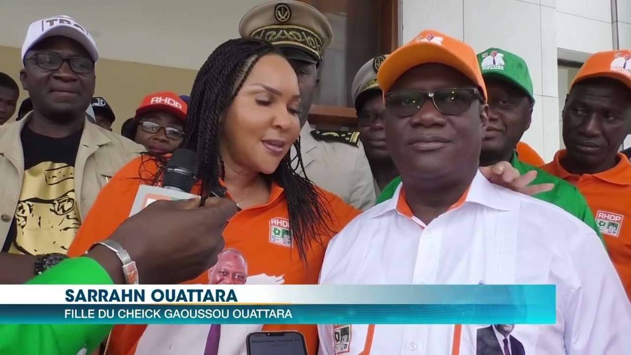 Téné Birahima Ouattara président du Conseil régional du Tchologo ouvre la mairie de Kong réhabilitée