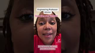 Engineering Professor Advice: Expand Your Thinking