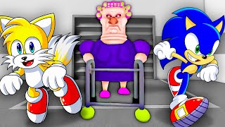 EVIL GRANDMA ESCAPE with Sonic & Tails!