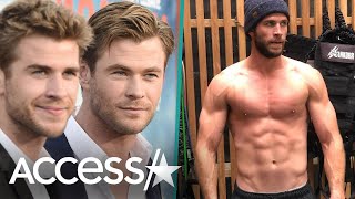 Chris Hemsworth Posts Shirtless Liam Hemsworth Pic For His Birthday