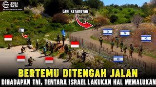 TEGURAN KERAS ❗ TENTARA ISRAEL KALANG KABUT DIHADAPAN PASUKAN PERDAMAIAN TNI