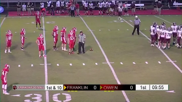 Franklin vs Owen Football 09 21 18