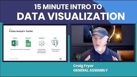 15 Minute Intro to Data Visualization with Tableau (Ft. Craig Fryar of General Assembly)