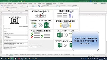 Generar Anexo transaccional desde Excel