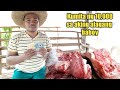 Nag katay ng baboy at ibininta sa ka barangay || Buhay probinsya