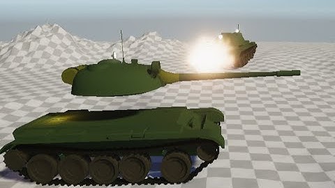 How I made a Tank in unity explode