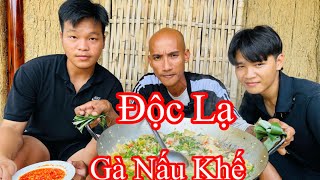 Độc Lạ Gà Nấu Khế - Toàn Đen Sơn Dược Vlog