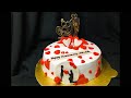 Anniversary Theme Cake Decoration|| বিবাহবার্ষিকী উপল্লক্ষে ফন্ডেন্ট দিয়ে থিম কেক তৈরী…