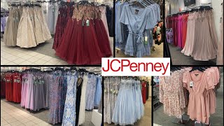 ️JCPENNEY DRESSES SHOP WITH ME‼️PROM DRESSES, EASTER DRESSES, EVENING GOWNS & CASUAL DRESSES