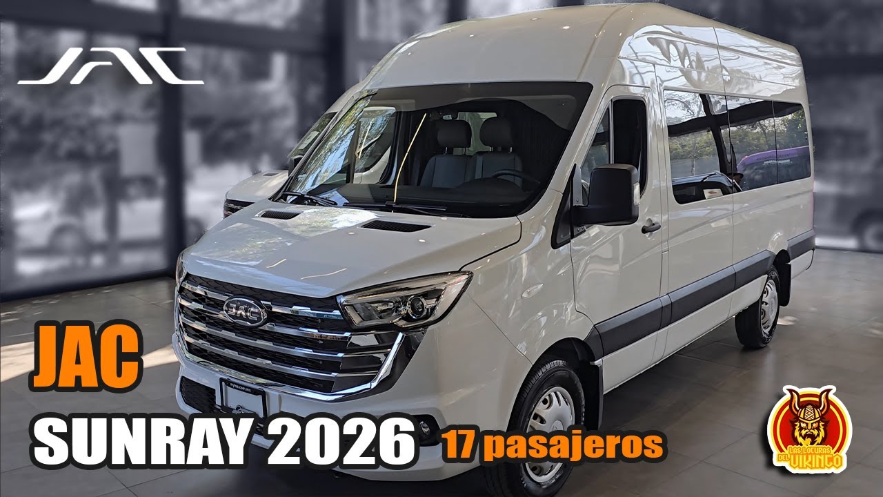 ¿Es tan buena como dicen? Van JAC Sunray 17 pasajeros 2026 (Review HONESTA) 🇲🇽