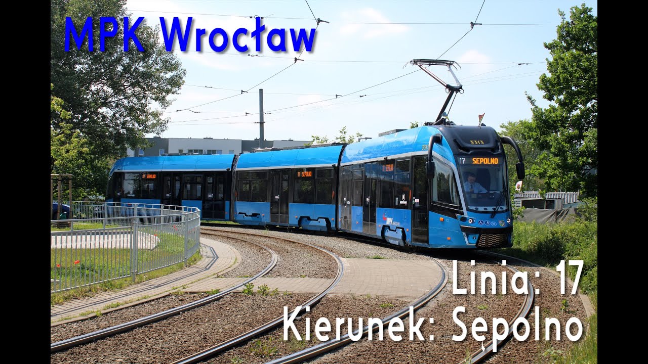 [🇵🇱PL] TIMELAPSE: MPK Wrocław - Linia: [🚋17]