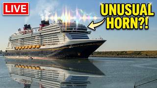 LIVE: Disney Treasure, Mardi Gras, MSC Grandiosa &amp; More Sail Away 🚢 | Port Canaveral