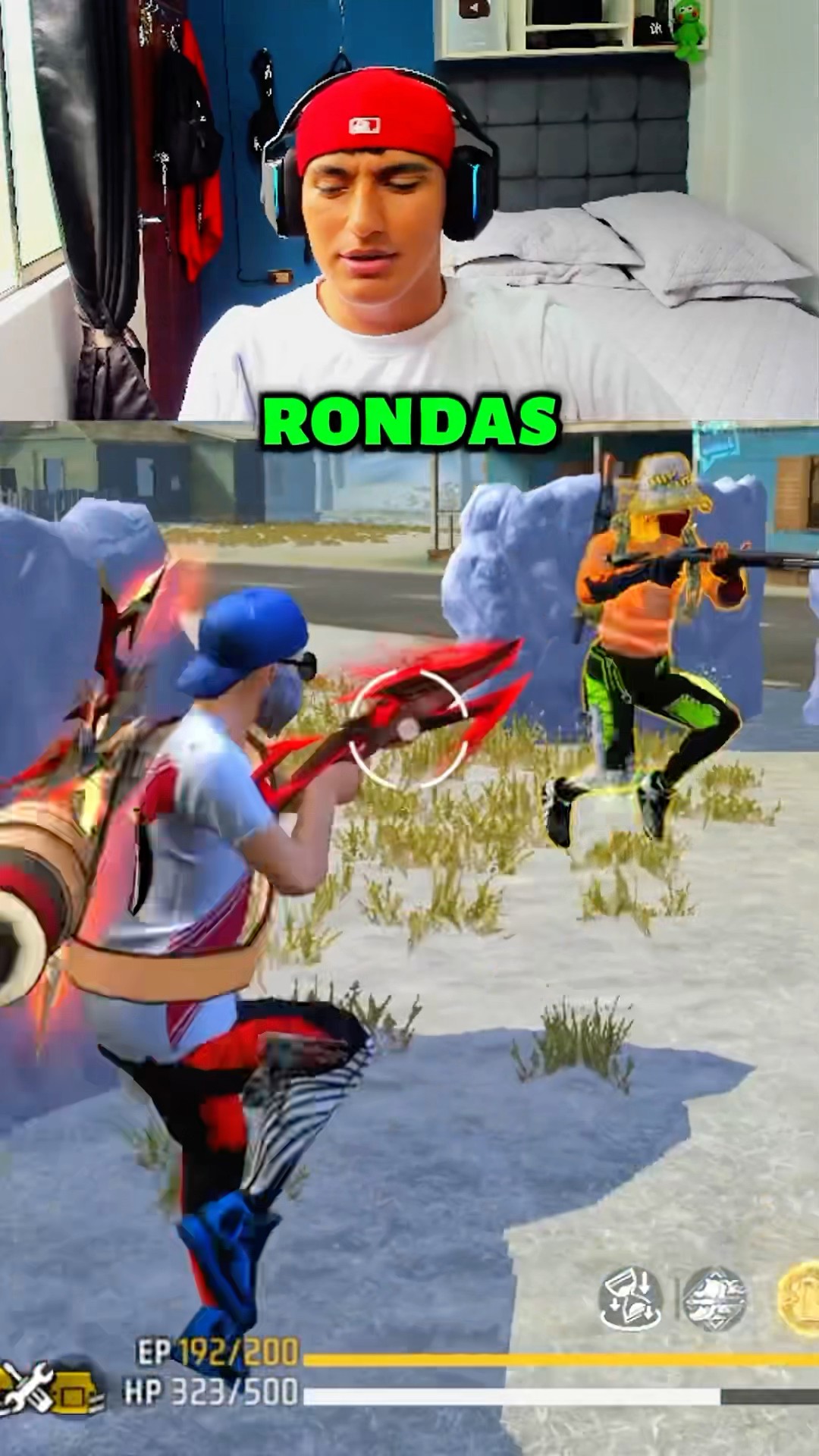 Me apostaron 10,000?para la Comunidad por un PVP en Free fire?!