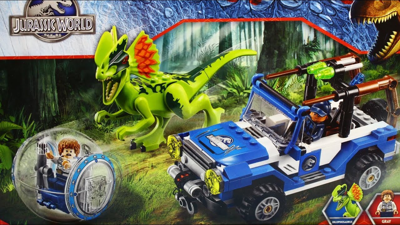Dilophosaurus Ambush / Zasadzka Dilofozaura - Lego Jurasic World - 75916 - Recenzja