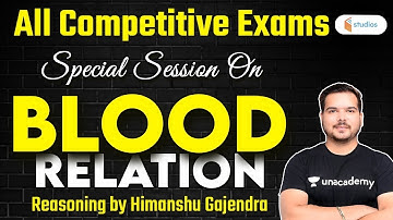 All Competitive Exams | Special Session on Blood Relation | Reasoning by Himanshu Gajendra