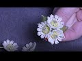 Tutorial: Beaded Flower. Ромашка из бисера.