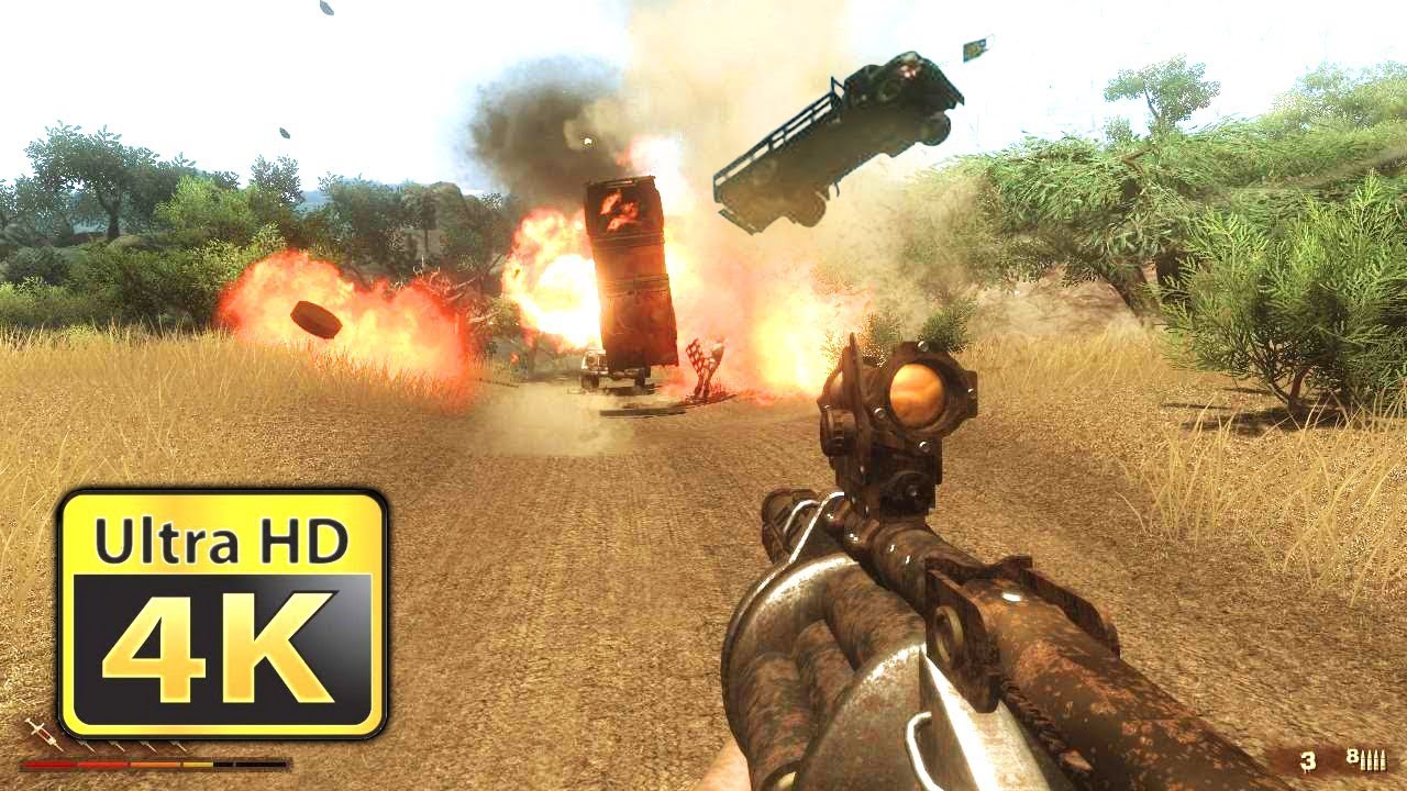 Old Games Running in 4K - Far Cry 2 